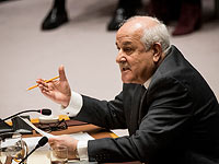Рияд Мансур на заседании СБ ООН. 18 декабря 2017 года