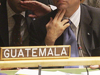 Гватемала была в числе девяти стран, голосовавших против антиизраильской резолюции на ГА ООН 21 декабря 2017 года