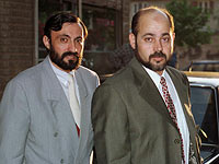 Имад аль-Алами и зампред политбюро ХАМАСа Муса Абу Марзук в 1999 году