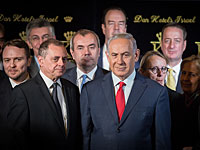 Премьер-министр Израиля Биньямин Нетаниягу на встрече с послами стран NATO