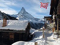 На курорте Церматт в швейцарских Альпах "застряли" около 13.000 туристов  