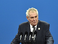 Действующий президент Чехии Милош Земан выиграл в первом туре выборов