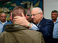 18 января раненых бойцов в больнице "Рамбам" посетил президент Израиля Реувен Ривлин
