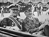 Миклош Хорти и Адольф Гитлер, 1938 год