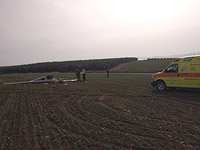 Около Афулы разбился сверхлегкий самолет, пилот погиб