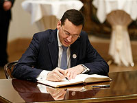Премьер-министр Польши Матеуш Моравецки