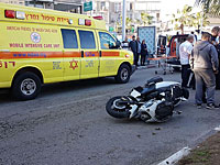 Два человек пострадали в ДТП в Бат-Яме