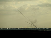 Запуск ракет из сектора Газы (архив) 