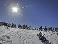 Необычно теплая для начала февраля погода может сорвать начавшийся недавно горнолыжный сезон на горе Хермон
