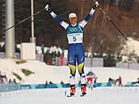 Первая чемпионка олимпиады в Пхенчхане - шведка Шарлотта Калла