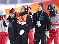 Ветер сдул шведского сноубордиста, получившего в прошлом году тяжелую травму