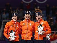 Конькобежный спорт: на дистанции 3000 метров голландки заняли весь пьедестал
