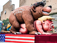 Парад Роз: политическая сатира в Германии. Фоторепортаж 
