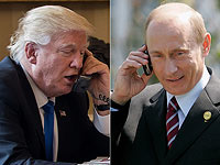 Путин перед встречей с Аббасом поговорил по телефону с Трампом  