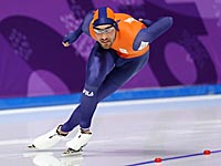 Олимпийском чемпионом на дистанции 1500 метров стал голландский конькобежец Кьелд Нейс