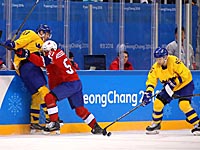 Хоккей. Шведы разгромили сборную Норвегии