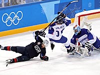 Хоккей. Американцы одолели сборную Словакии