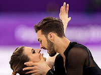 Габриэлла Пападакис и Гийом Сизерон на Олимпийских играх. 19 февраля 2018 года