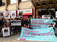 Митинг против депортации африканцев в Тель-Авиве. Фоторепортаж