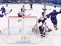 Хоккей. Шведки разгромили Объединенную сборную Кореи