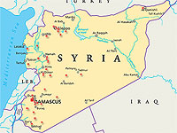 Схема расположения иранских военных баз в Сирии