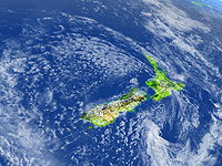 В связи с циклоном на острове Южный в Новой Зеландии объявлено чрезвычайное положение  