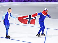 Норвежцы, установившие сегодня олимпийский рекорд, стали чемпионами