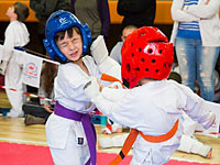 Соревнования по карате-киокушин в Ришон ле-Ционе