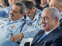 Генинспектор полиции Рони Альшейх и премьер-министр Израиля Биньямин Нетаниягу
