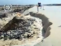 Шоссе &#8470;90 в районе Мертвого моря перекрыто из-за наводнения