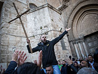 В Старом городе Иерусалима проходит акция протеста против взимания налога с церквей  
