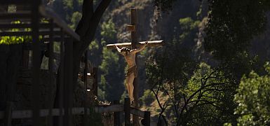 ЦАХАЛ признал подлинность видео, на котором солдат повреждает статую Иисуса Христа в Южном Ливане