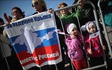 Симферополь накануне референдума о статусе Крыма. ФОТО