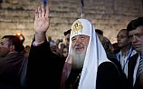 Патриарх всея Руси Кирилл в священном Иерусалиме. Фоторепортаж