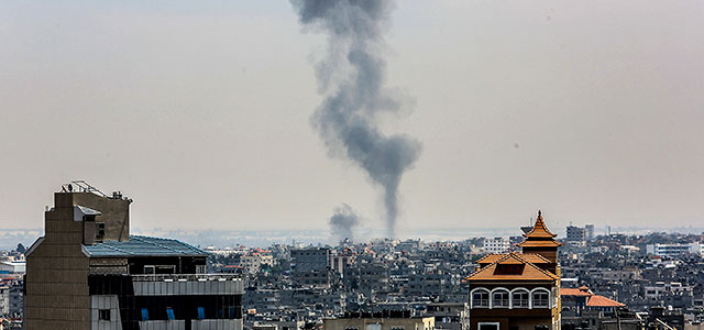 Ракетные обстрелы из Газы, ЦАХАЛ атакует террористов

