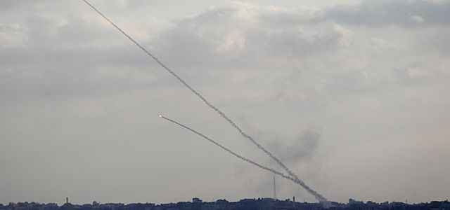 Ракетный обстрел южных районов Израиля