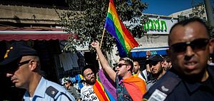 ЛГБТ-община провела в Иерусалиме марш против гомофобии