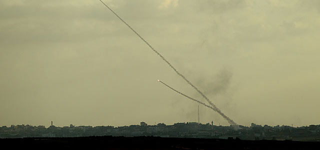 Израиль подвергся обстрелам  из сектора Газы
