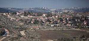 Белый дом предупредил Израиль о нежелательности расширения поселений