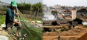 На границе с Газой египтяне создают систему рыбного хозяйства для борьбы с туннелями