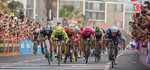 Закончился израильский этап велогонки "Джиро д&#8217;Италия". Фоторепортаж