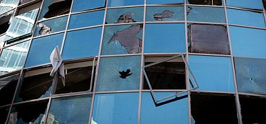 Ремонт двух небоскребов в Гуш-Дане, пострадавших от иранских ракет, обойдется в миллиард шекелей