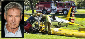 Актер Харрисон Форд разбился на легкомоторном самолете в Калифорнии