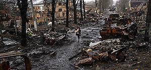 Первый год полномасштабной войны в Украине. Фоторепортаж