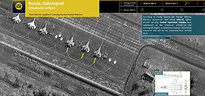 Израильский спутниковый снимок: армия РФ действительно разместила на северо-западной границе самолеты МиГ-31 с "Кинжалами"