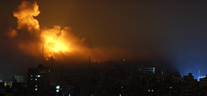 В ответ на попытку ракетного обстрела ВВС ЦАХАЛа нанесли удар по цели в центре сектора