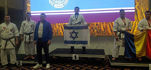 Израильтянин Артем Гурский стал чемпионом Европы по каратэ