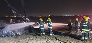 Вертолет ЦАХАЛа совершил аварийную посадку в Негеве и загорелся. ВИДЕО