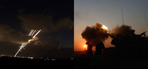 Ракетный обстрел Израиля из сектора Газы и ответ ЦАХАЛа