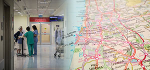 Медицинская карта 16 крупнейших городов Израиля по данным минздрава

